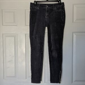 White House Black Market Charcoal Skinny Jeans
